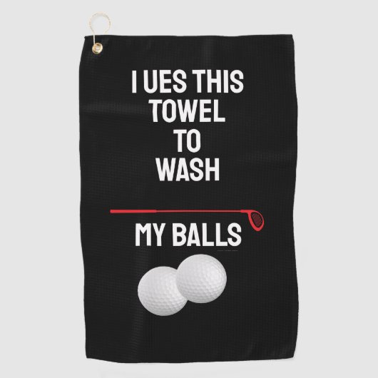 Upgrade je Golfervaring met persoonlijke Golfhanddoek (Voorkant)