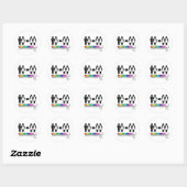 UPGRADE NAAR LESBIEN RONDE STICKER (Vel)