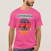 Upgrade naar vader jongen t-shirt (Voorkant)