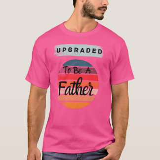 Upgrade naar vader jongen t-shirt