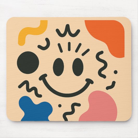 "Upgrade uw bureau: een gedurfd en uniek muismat o (Voorkant)