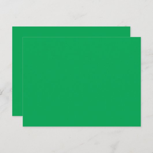 Upgrade Uw Webdesign met een Groene Achtergrond Briefkaart (Voorkant / Achterkant)