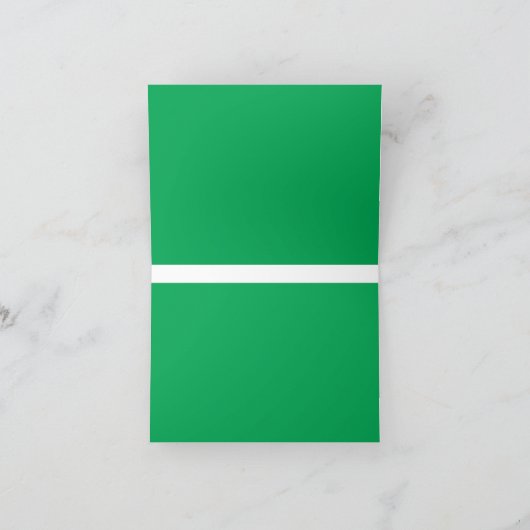 Upgrade uw webontwerp met een groene achtergrond bedankkaart (Binnen)