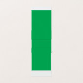 Upgrade uw webontwerp met een groene achtergrond visitekaartje (Binnenkant ongevouwen)