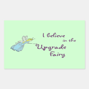 Upgrade van airy Cruise-stickers Rechthoekige Sticker