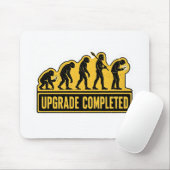 Upgrade Voltooid Grappige Evolutie Muismat (Met muis)