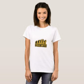 Upgrade Voltooid Grappige Evolutie T-shirt (Voorkant volledig)