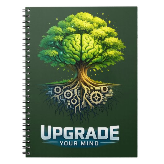 Upgrade Your Mind Design Notitieboek (Voorkant)