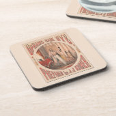 Uphams Haarverf, Circa 1864 Bier Onderzetter (Linkerzijde)