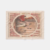 Uphams Haarverf, Circa 1864 Fleece Deken (Voorkant (Horizontaal))