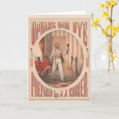 Uphams Haarverf, Circa 1864 Kaart (Gele Bloem)