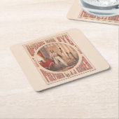 Uphams Haarverf, Circa 1864 Kartonnen Onderzetters (Schuin)