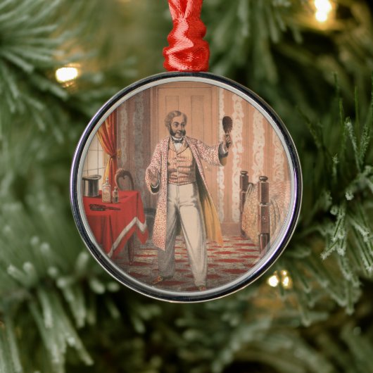 Uphams Haarverf, Circa 1864 Metalen Ornament (Boom)