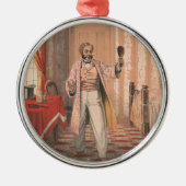 Uphams Haarverf, Circa 1864 Metalen Ornament (Voorkant)