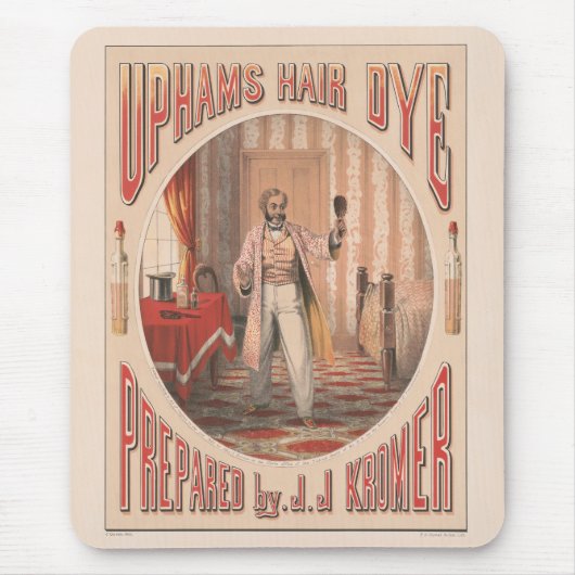 Uphams Haarverf, Circa 1864 Muismat (Voorkant)