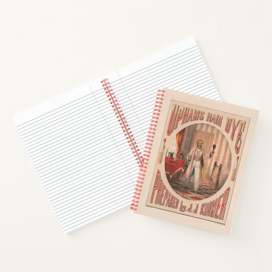 Uphams Haarverf, Circa 1864 Notitieboek (Binnen)