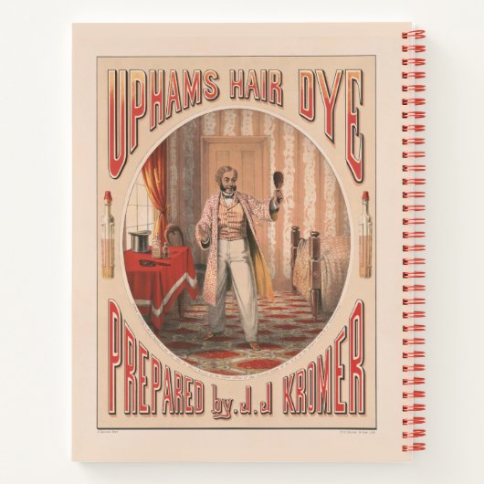 Uphams Haarverf, Circa 1864 Notitieboek (Achterkant)