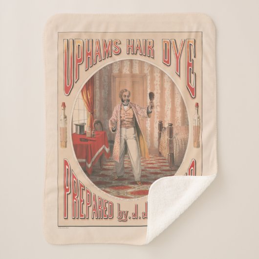 Uphams Haarverf, Circa 1864 Sherpa Deken (Voorkant)