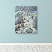 Uphill 2013 canvas afdruk (Insitu (Houten vloer))