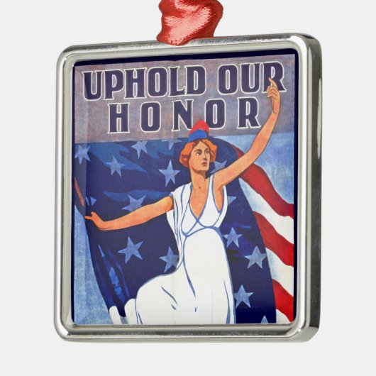Uphold Our Honor Metalen Ornament (Links)