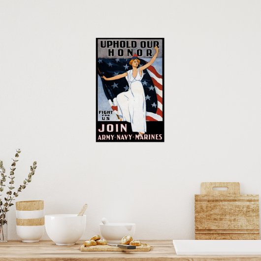 Uphold Our Honor  Recruiting Poster (Keuken)