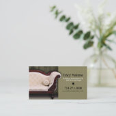 Upholstery Expert, Furniture Designer Visitekaartje (Staand voorkant)