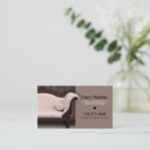 Upholstery Expert, Furniture Designer Visitekaartje (Staand voorkant)