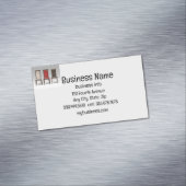 Upholstery voor reparatie van meubilair magnetisch visitekaartje (Voorbeeld)