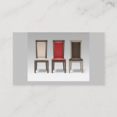 Upholstery voor reparatie van meubilair visitekaartje (Achterkant)