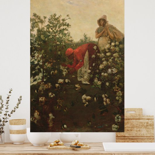 Upland Cotton Poster (Keuken)