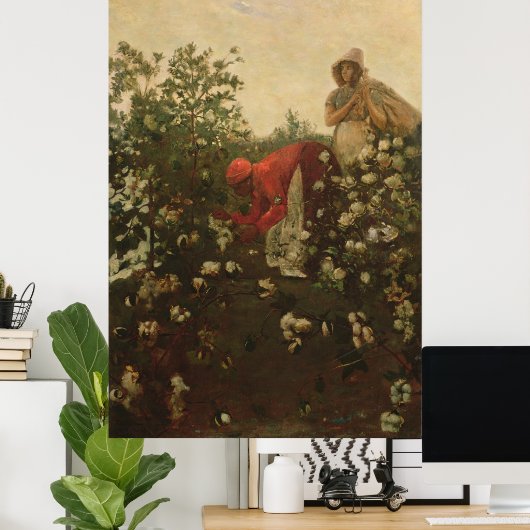 Upland Cotton Poster (Thuiskantoor)