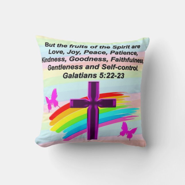 UPLIFERENDE GALATIANEN 5 SCHERM KUSSEN (Voorkant)