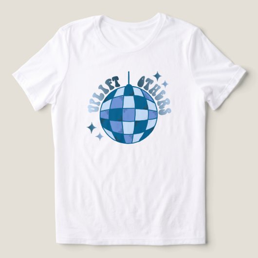 Uplift Others - Disco Ball Bright Vibes Tri-Blend Shirt (Design voorkant)
