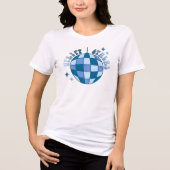 Uplift Others - Disco Ball Bright Vibes Tri-Blend Shirt (Voorkant)