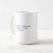 Uplifted Mantra Mug with Prayer Portal  Koffiemok (Voorkant links)