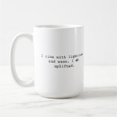 Uplifted Mantra Mug with Prayer Portal  Koffiemok (Links)