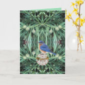 Uplifting Christmas Card with Message of Hope Kaart (Gele Bloem)