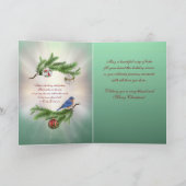 Uplifting Christmas Card with Message of Hope Kaart (Binnen)