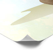 Uplifting Giraffe nursery wall poster Stand tall (Hoek)