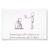 Uplifting, Inspirational, Meaningful Wall Art Foto Afdruk (Voorkant)