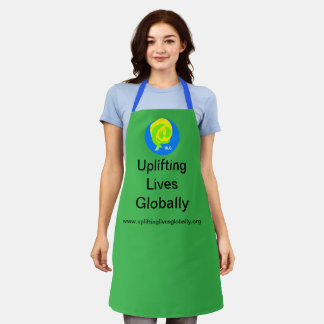 Uplifting Lives Globally, Apron - Green Schort