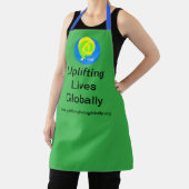 Uplifting Lives Globally, Apron - Green Schort (Insitu)