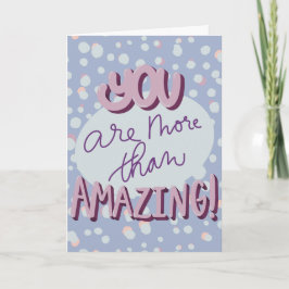 Uplifting Thank You Card met Bubble Letters Kaart