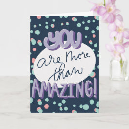 Uplifting Thank You Card met Bubble Letters Kaart