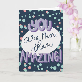 Uplifting Thank You Card met Bubble Letters Kaart