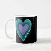Uplifting you  Suicide Prevention Heart Design  Koffiemok (Links)