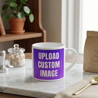 Upload 2 Aangepaste Afbeelding - Voeg Je Eigen Toe Espresso Kop