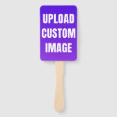 Upload 2 Aangepaste Afbeelding - Voeg Je Eigen Toe Handwaaier (Voorkant)