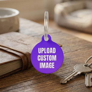 Upload 2 Aangepaste Afbeelding - Voeg Je Eigen Toe Huisdierpenning