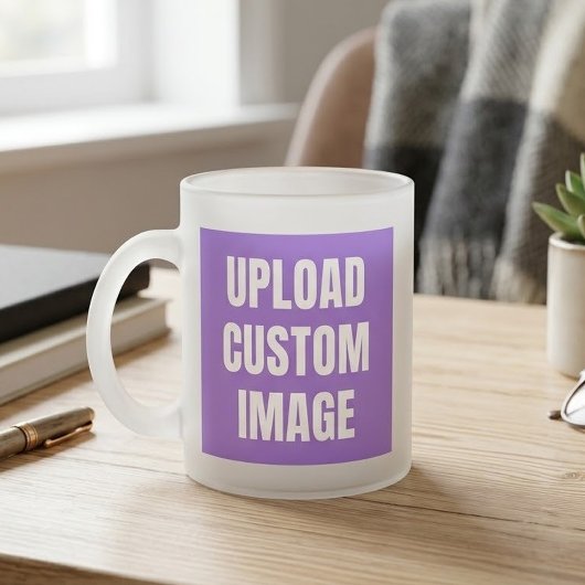 Upload 2 Aangepaste Afbeelding - Voeg Je Eigen Toe Matglas Koffiemok